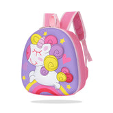 Kindergarten Cute Cartoon Kids School Bag for Boys and Girls (Lavendar)